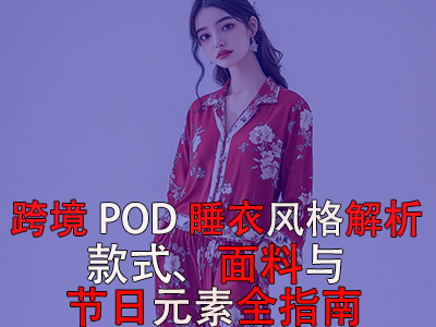 跨境POD睡衣風(fēng)格解析：款式、面料與節(jié)日元素全指南
