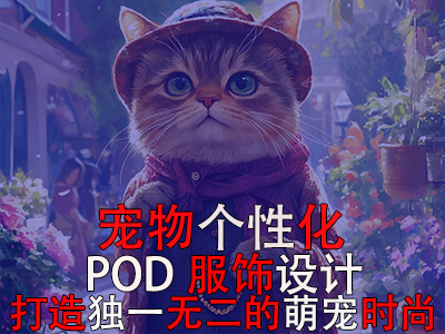 寵物個性化POD服飾設(shè)計：打造獨一無二的萌寵時尚