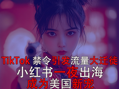 TikTok禁令引發(fā)流量大遷徙：小紅書一夜出海，成為美國(guó)新寵