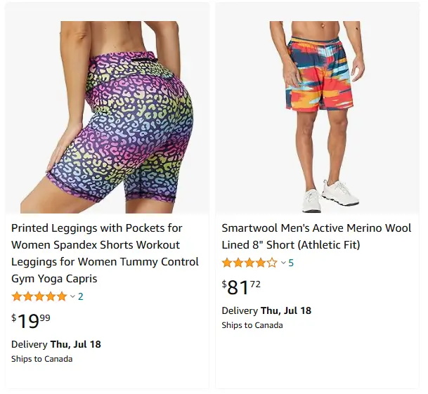 跨境選品，運動服品類運動短褲熱賣