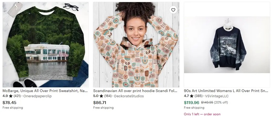 定制衛(wèi)衣全幅印花的設(shè)計(jì)元素推薦之自然風(fēng)情