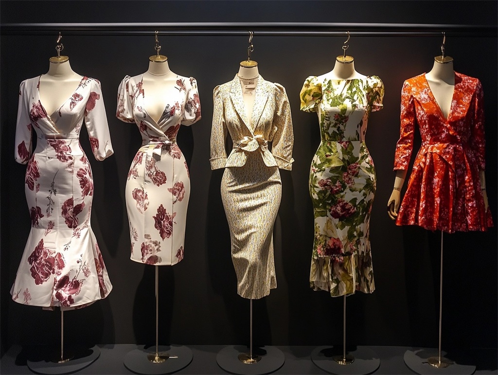 2024年女裝連衣裙印花趨勢：波希米亞風(fēng)、花卉圖案與全幅設(shè)計引領(lǐng)潮流